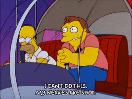 homer simpson helicopter GIF