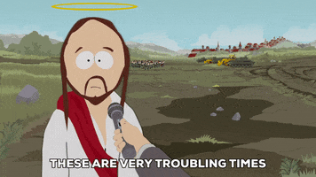 interview jesus GIF by South Park 