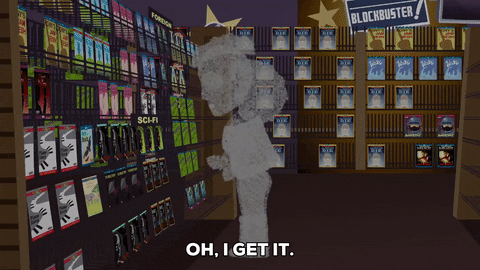 picture Blockbuster Gif book shelves gifs get the best gif on