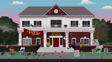 frat house pc GIF by South Park 