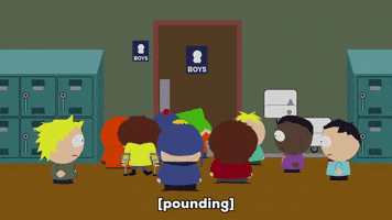 kyle broflovski waiting GIF by South Park 