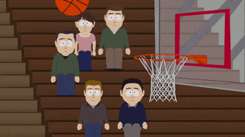 basketball dunk GIF by South Park 