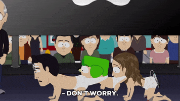kyle broflovski underwear GIF by South Park