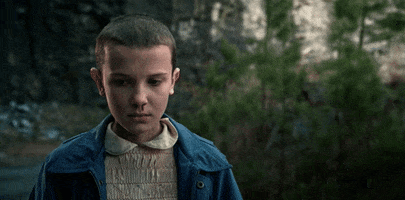 chadclegg sleepy stranger things eleven 11 GIF