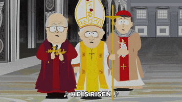 jesus easter GIF by South Park 