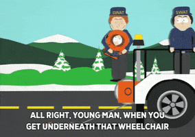 kenny mccormick truck GIF by South Park 