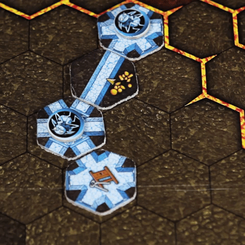 TinHatGames dungeon boardgame dungeondigger GIF