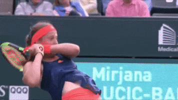 Falling Over Jelena Ostapenko GIF by WTA