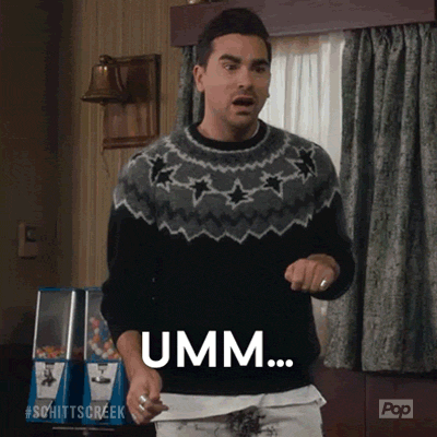 brand awareness - Why Are You Here Pop Tv GIF by Schitt's Creek
