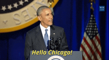 Barack Obama Chicago GIF by Obama