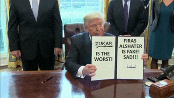 Sad Trump GIF by ZUKAR