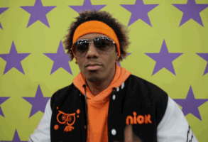 nick cannon thumbs up GIF by Nickelodeon at Super Bowl