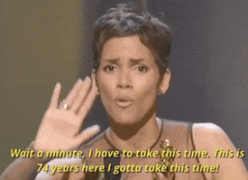 halle berry wait a minute GIF by The Academy Awards