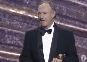 gene hackman laughing GIF by The Academy Awards
