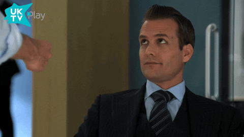 Gabriel Macht Fist Bump GIF by UKTV Play - Find & Share on GIPHY