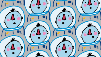 chilatelablab astronaut little boy GIF