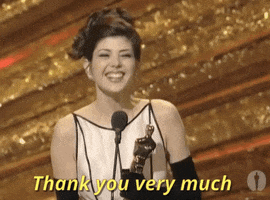 Thank You Very Much Oscars 1993 GIF by The Academy Awards