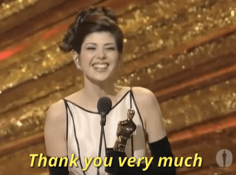 Marisa Tomei Oscars 1993 GIF by The Academy Awards - Find & Share on GIPHY