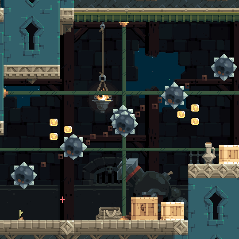 tributegames pixel art hook coming through tributegames GIF