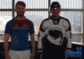 ice hockey rugby GIF by Coventry University