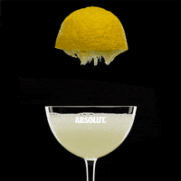 lemon drop martini GIF by Absolut Vodka