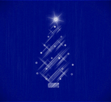 hoodieethecannuck tree lights christmas tree holidays. stars GIF