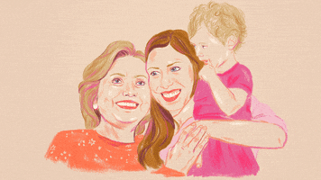 i'm with her hillary GIF by merylrowin