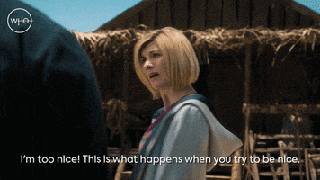 im too nice jodie whittaker GIF by Doctor Who