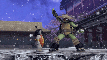jump samurai GIF by Teenage Mutant Ninja Turtles