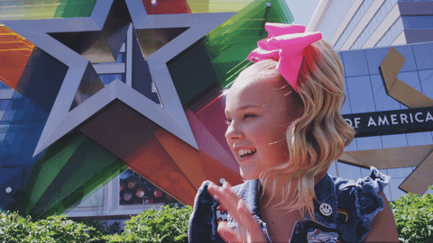 Jojo Siwa Wave GIF by Nickelodeon - Find & Share on GIPHY
