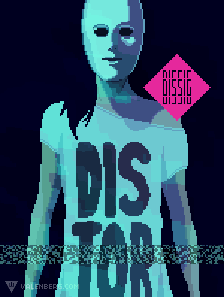 valenberg animation pixelart distortion valenberg GIF