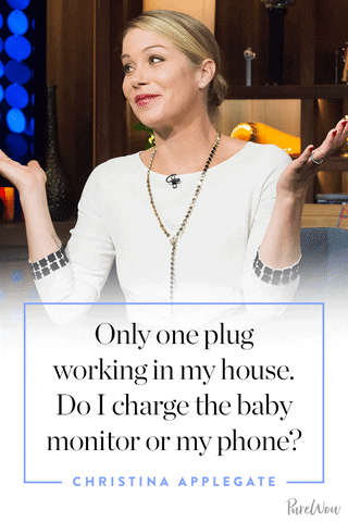 charging christina applegate GIF by PureWow