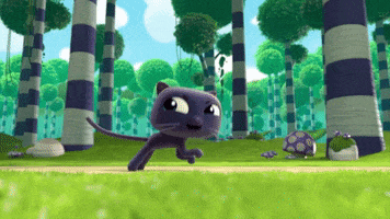 cat recover GIF by True and the Rainbow Kingdom
