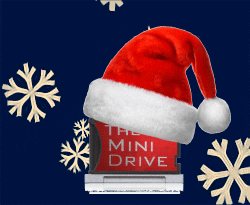 vanessapelicano snow xmas minidrive GIF