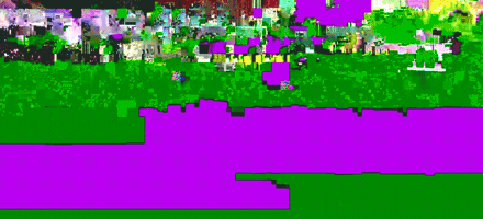 drossignol_ glitch colors noise error GIF