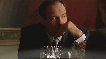 the sopranos 12 days of hbo now GIF by HBO
