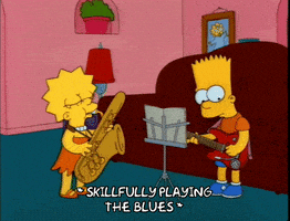Playing Season 3 GIF by The Simpsons