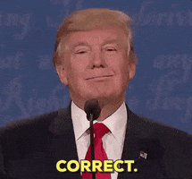 correct donald trump GIF by Election 2016