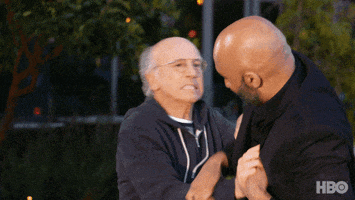 Angry Season 9 GIF by Curb Your Enthusiasm