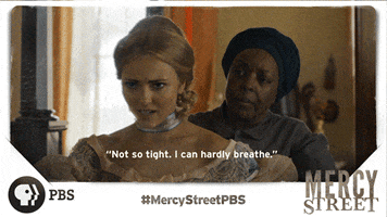 feeling pretty civil war GIF by Mercy Street PBS
