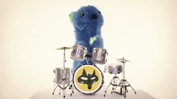 puppet drummer GIF by Charlie Mars