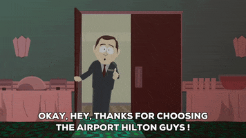 thanks restaurant GIF by South Park 