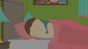 liane cartman sleeping GIF by South Park 