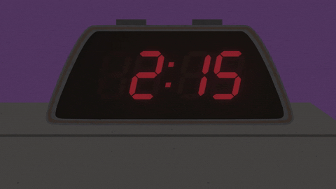 Digital Clock Ticking Gif