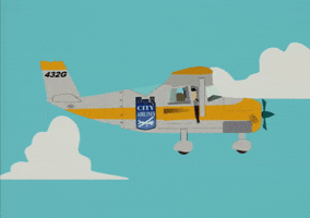 sky fly GIF by South Park 