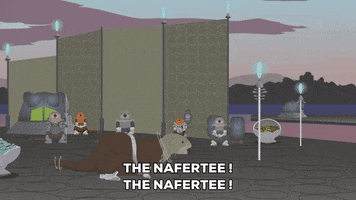otters running GIF by South Park 