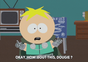 butters stotch diagram GIF by South Park 