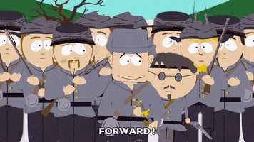 guns holding GIF by South Park 