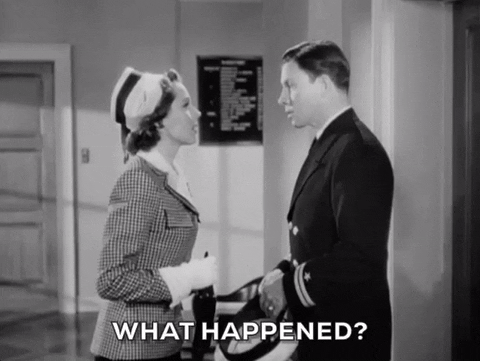 What Happened GIF by Warner Archive - Find & Share on GIPHY