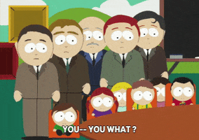 shocked kids GIF by South Park 